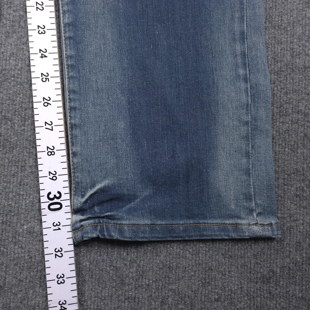 Ecko Unltd Jeans Mens 40x32 Blue 711 Slim Fit Tapered Stretch Denim Casual